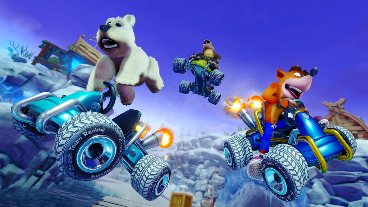 بازی Crash Team Racing Nitro-Fueled مخصوص PS4