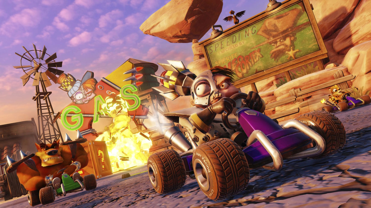 بازی Crash Team Racing Nitro-Fueled مخصوص PS4