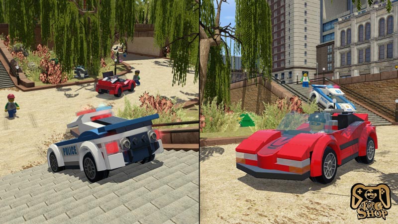 اسکرین شات از بازی LEGO City Undercover