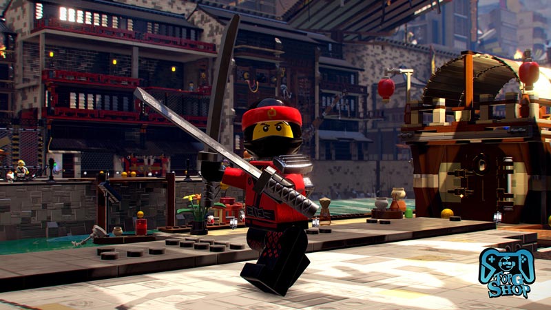 اسکرین شات از بازی LEGO Ninjago Movie