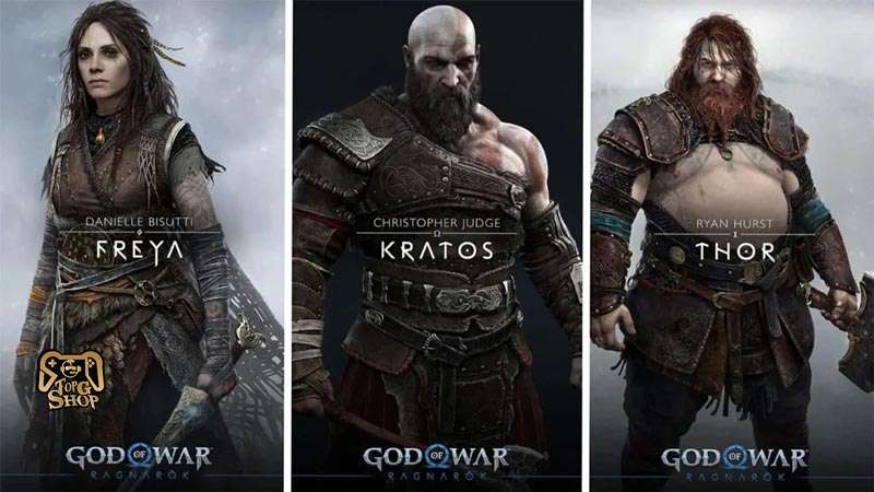 اسکرین شات از بازی God of War: Ragnarok