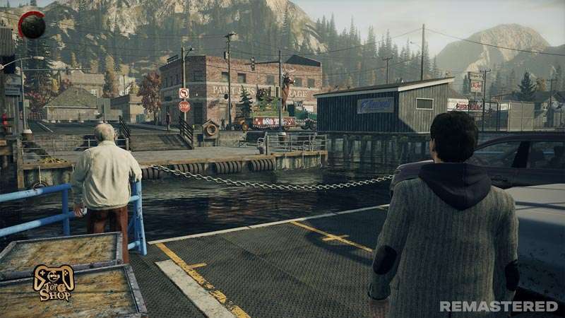 اسکرین شات از بازی Alan Wake Remastered