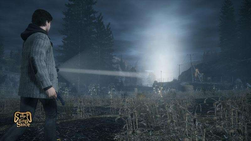 اسکرین شات از بازی Alan Wake Remastered