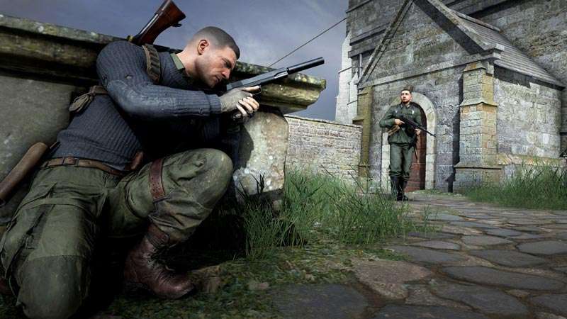 اسکرین شات از بازی Sniper Elite 5