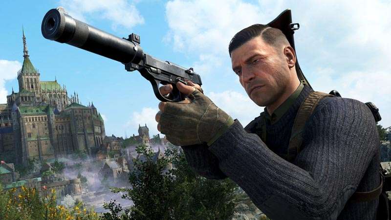 اسکرین شات از بازی Sniper Elite 5