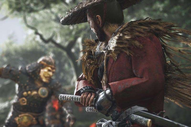 اسکرین شات از بازی Ghost of Tsushima